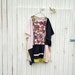 oversized romantic upcycled dress / Funky Eco Floral Dress / Wrap / Jacket / Poncho / Shirt by CreoleSha