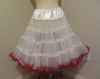 MADE TO ORDER 1950s Style Tulle Petticoat in by PetticoatsByLori