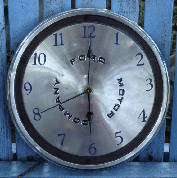 Vintage ford wall clock #4