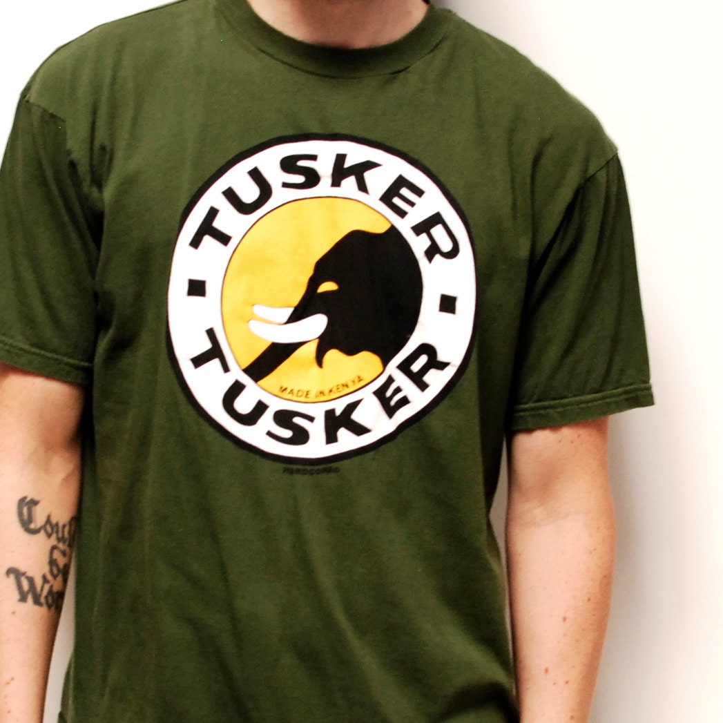 tusker beer t shirt