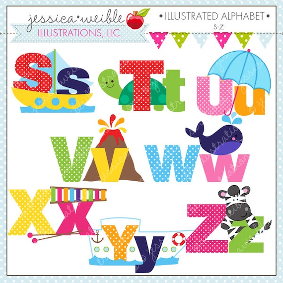 free cute alphabet clipart - photo #21