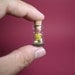 Tiny yellow tree and a couple in a tiny bottle ver.3