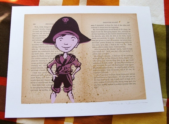 Jim Hawkins of Treasure Island LitKids Print, Edition 2