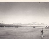 Real Photo Post Card Unused RPPC Long View Rainier Bridge, Columbia River  (543)