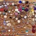 VINTAGE Antique Modern JEWELRY For Parts or Repair HuGE Lot 125 Pieces Pins Earrings Coro Trifari Vintage Jewelry Destash (L91)