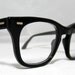 Reserved: Vintage Mens EyeGlasses. Horn Rim Black Glasses. Mad Men Style.