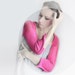 SUMMER SALE - Last Pink okapi shrug, Small size, 2012 fashion, Paris