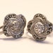 Vintage marcasite earrings. Screw backs.