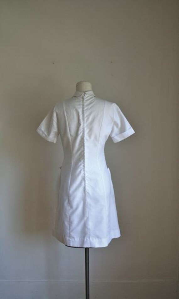 vintage 60s nurse uniform NURSE JANE nurse dress / S
