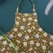SALE Full Apron, Debbie Mumm Earth Day Fabric, Fully lined