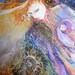 Celtic Goddess, Saint Brighid Walking the Land signed art print