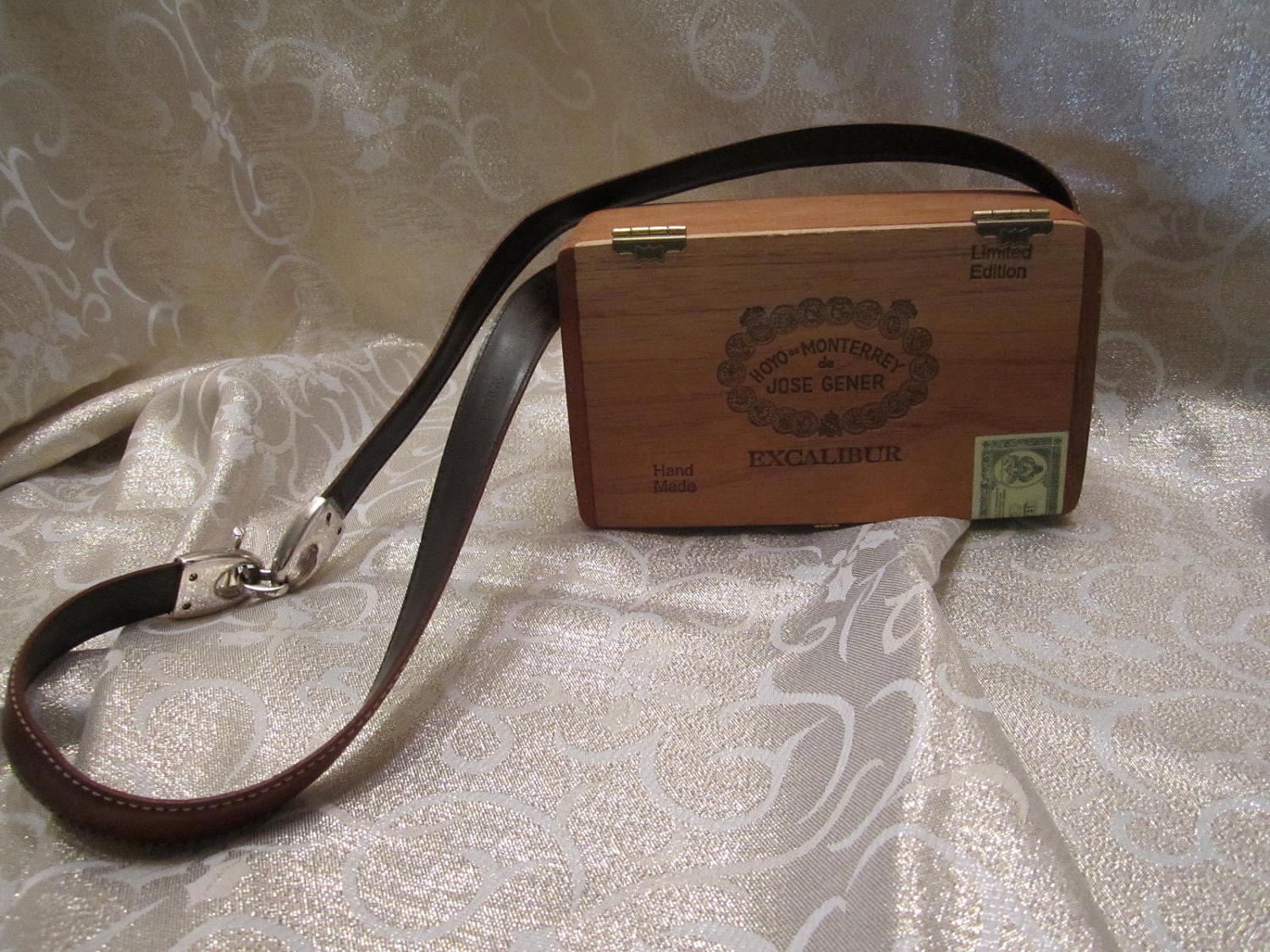 Cigar Box Purse Vintage Cigar Box Crossbody Purse Handbag