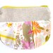 Vintage Zippered Pleated Pouch - Relax