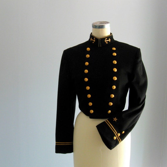 1960's Military Marching Band jacket blazer 1963 US