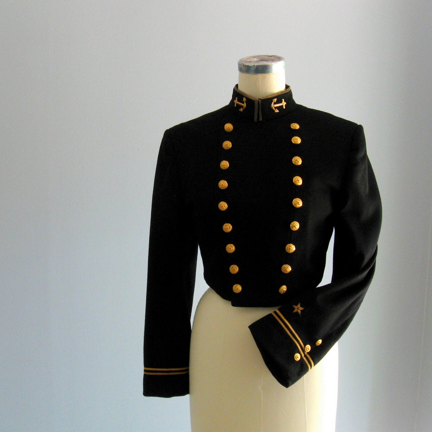 1960's Military Marching Band jacket blazer ... 1963 US