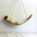 vintage bull horn
