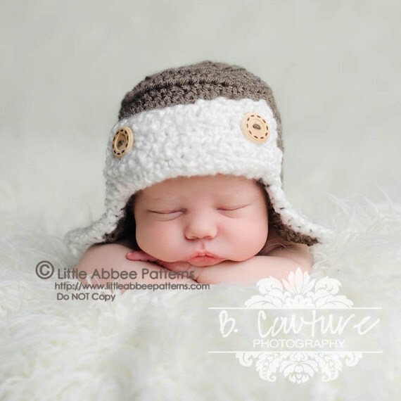 baby crochet pattern hat aviator Download  Aviator all CROCHET  Now PATTERN Hat The Earflap sizes