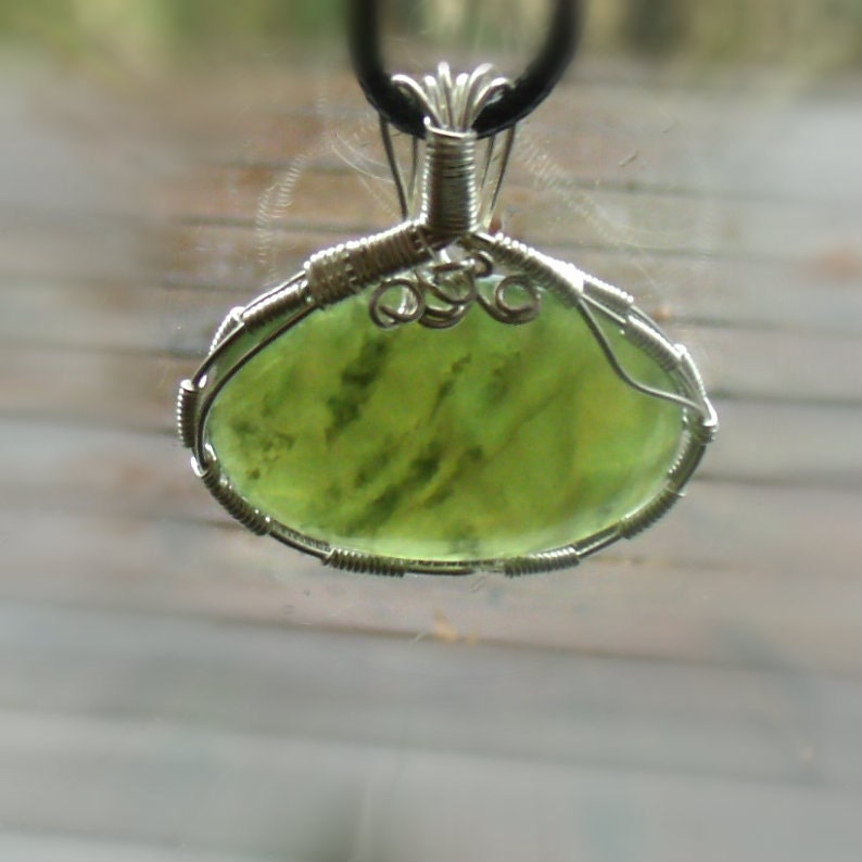 Handmade Jewelry Wire Sculpture Pendant Wire Wrapped Necklace