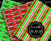 Red Green Blue CHRISTMAS Digital Paper Christmas Digital Paper Christmas backgrounds Instant Download Digital Scrapbooking Il_170x135