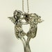 Angels Avah And Audrey Embrace To Fly - Re-purposed Sterling Silver And PMC - Art Jewelry Pendant - 848
