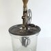 Vintage Egg Beater with Glass Mixing Bowl - Collectible Kitchen Housewares
