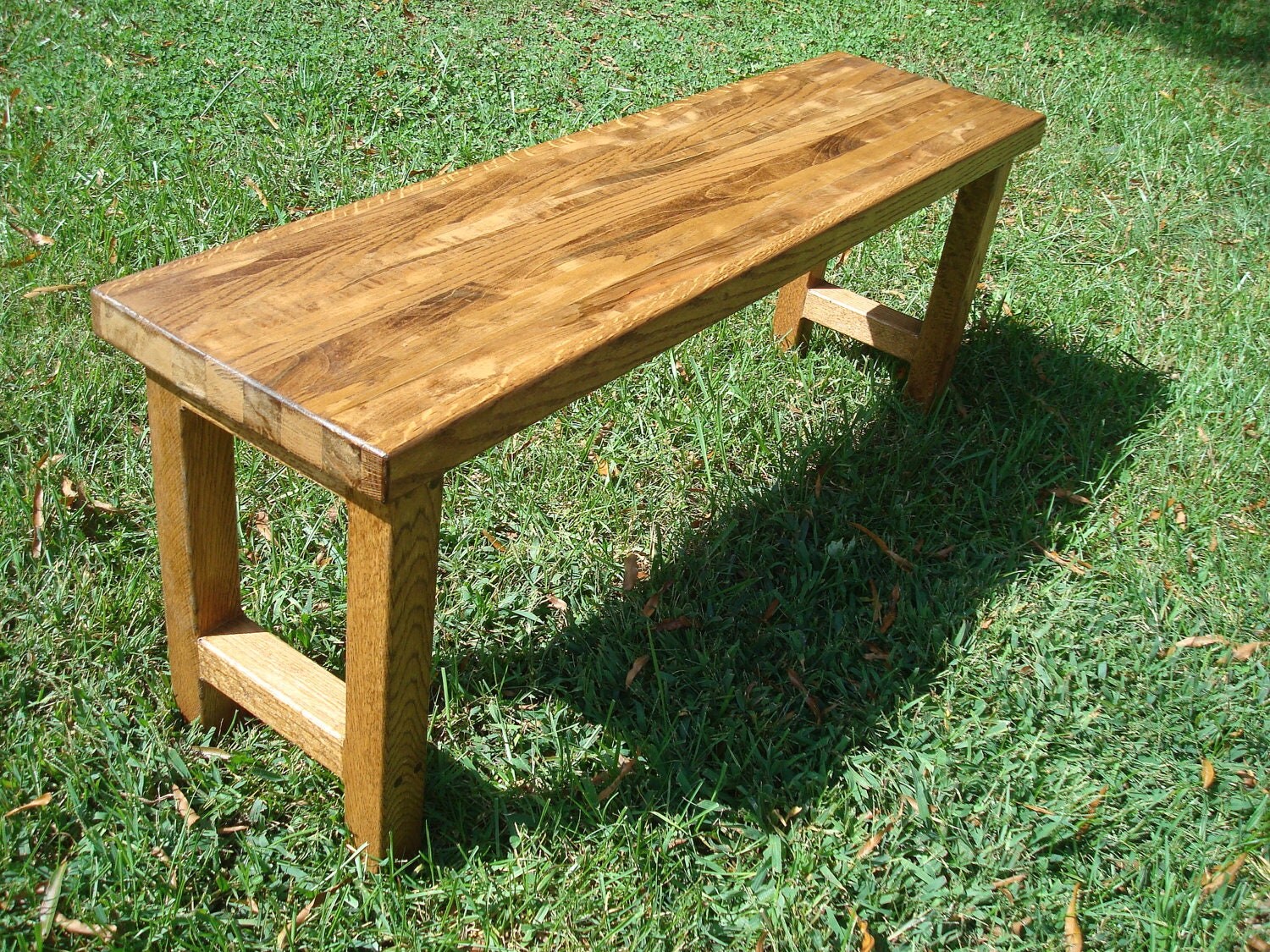 Wood Bench Reclaimed Wood Bench Rustic Wood Bench Handmade