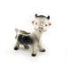 Milky the Cow - vintage ceramic planter black and white rustic farmhouse chic