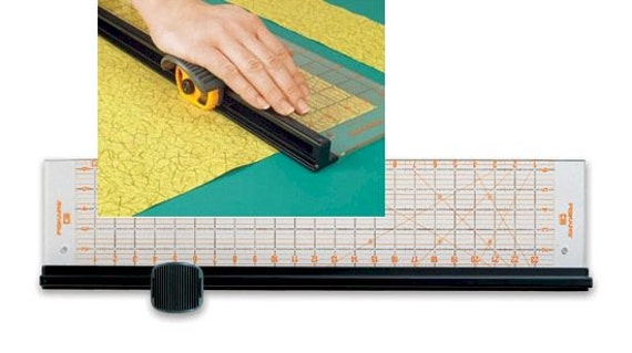 Download Fiskars 24 Rotary Cutter Ruler With Measuring Grids