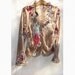 Lovely Unique Elegant Party Jacket SCARLET FLOWERS Twenties Hippi Edvardian Boho Wilde Summer very Feminine