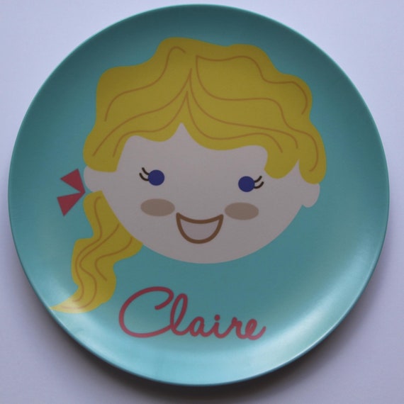 Personalized Kids Plate Personalized Children's Plate