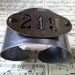 GREAT GIFT IDEA--- 219 Handmade Brass and Stainless Steel Metal Adjustable Bracelet Cuff