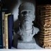 Awesome Monster of Frankenstein Bust, One of a Kind in Stone that Glows In The Dark, 10" Bust Sculpture, Halloween Decoration