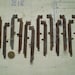 13 Rusty Metal Strips - Found Objects for Assemblage, Jewelry or Altered Art - Industrial Salvage
