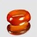 5322 - CABOCHON: Fine Hessonite 5x7mm Oval Cab