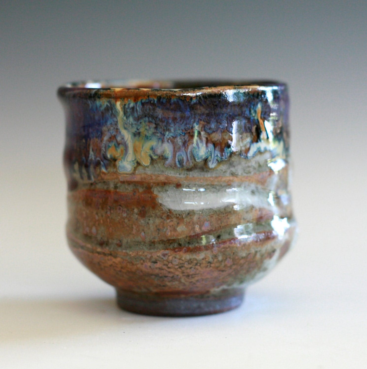 Yunomi Tea Cup handmade ceramic tea cup ceramic and pottery
