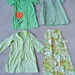 Lot of FOUR Vintage 1960's Spring Summer DRESSES L XL