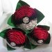 Ready To Ship- Trio Nerd Duct Tape Rose Bouquet