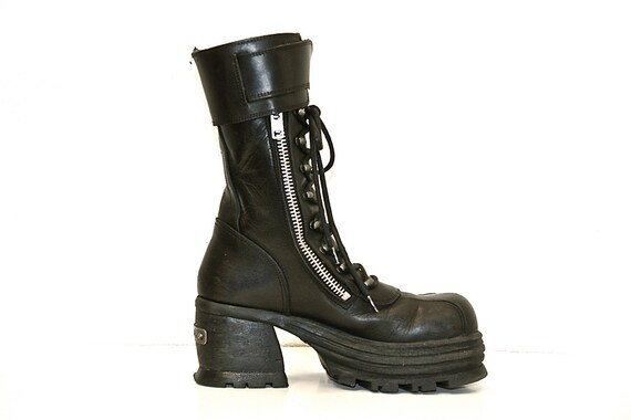 destroy platform cowboy boots