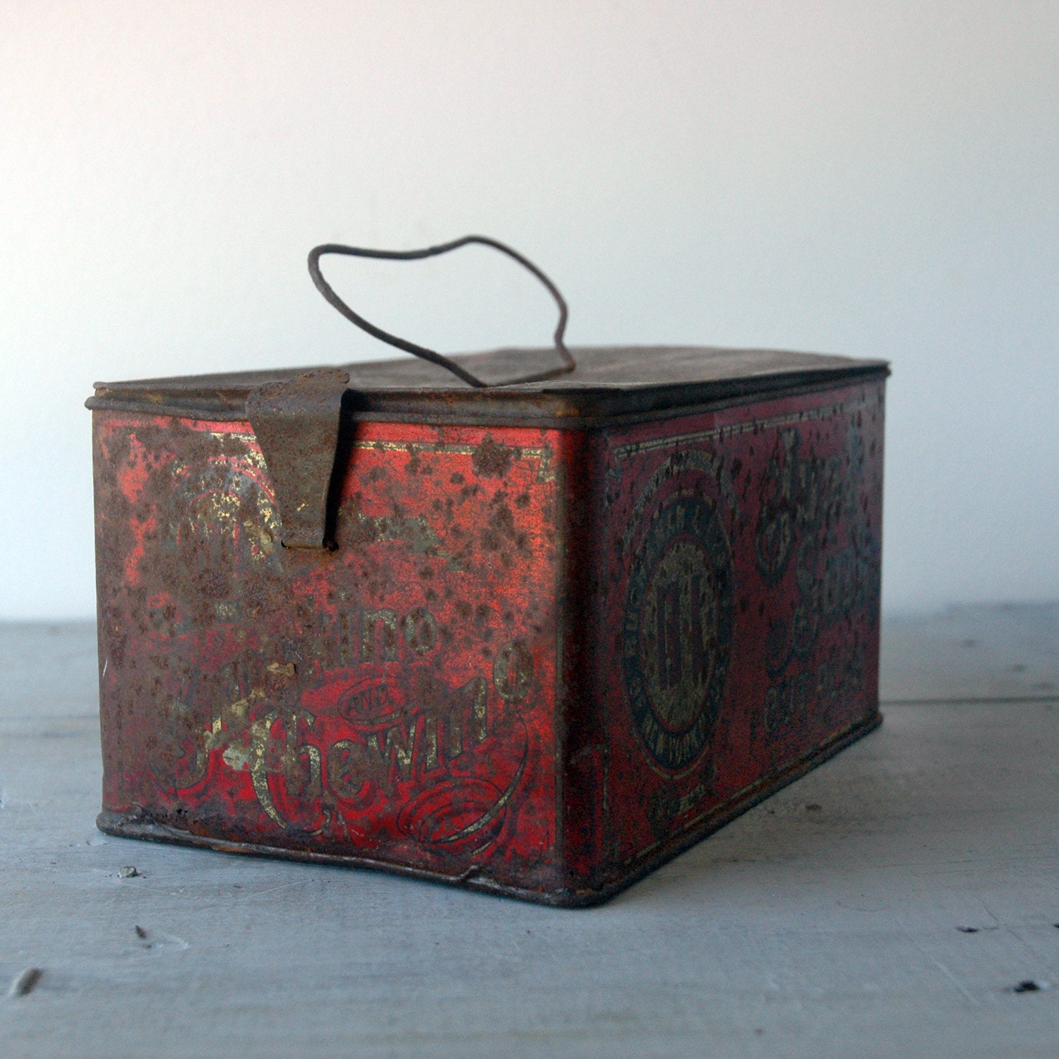 Just Suits Cut Plug Tobacco Tin