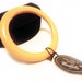 Vintage Marblette Bakelite Bangle with Original Tag