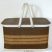 Vintage Redmon Rattan Picnic Basket