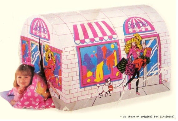 tent how to barbie assemble a Barbie Original Indoor Tent. SALE 1980's Outdoor Play Box