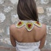 Granny collar - granny triangles scarf - bohemian scarf, boho chic, mory girl collar, ethnic