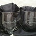 Vintage Jack Daniels Commemorative Signature Glasses, Jack Daniels Rocks Glasses, Set of Two, Jesse C Gamble,