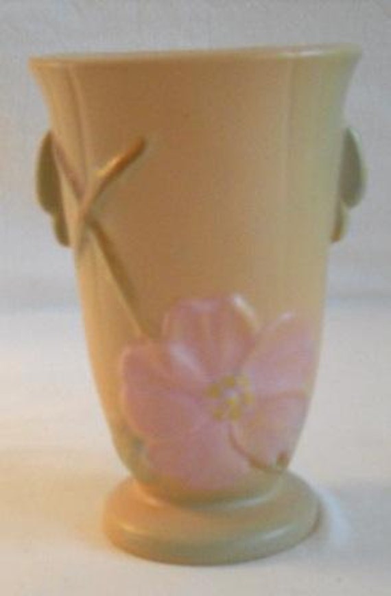 Weller Pottery Wild Rose vase