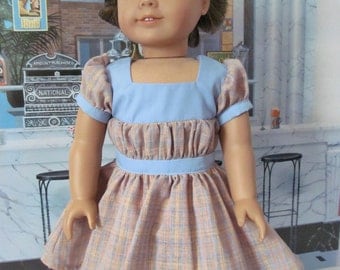 Historical Dress, Vintage Style, 1930 Dress, 18 InchDoll Clothes