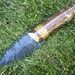 Flint Knapped Dacite Knife