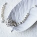 Bridal Pearl Rhinestone Pearl Bracelet Crystal Wedding Jewelry BL037LX