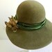 Vintage Green Felt hat by Raymond Hudd