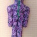 SALE Reiki Distance Healing Doll - Lilac Floral